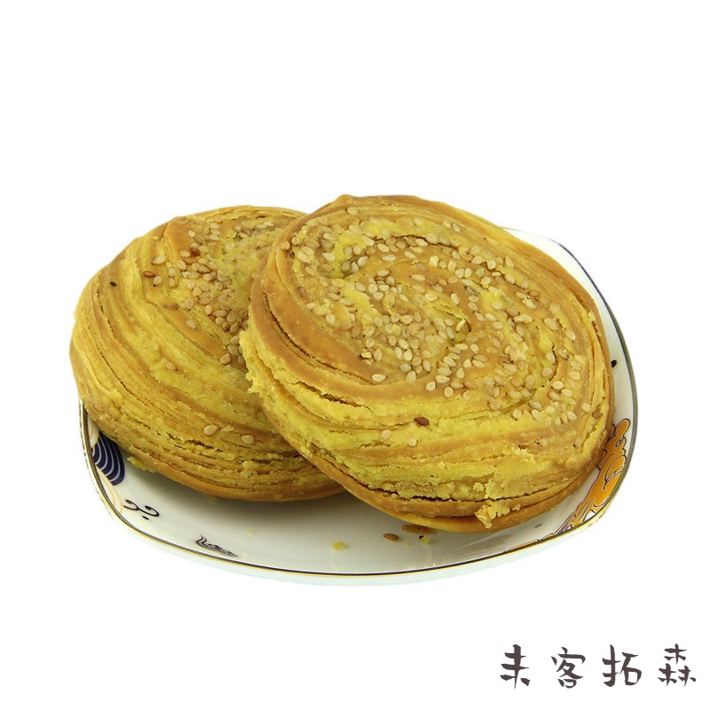 巢浩盐酥糖烧馍四川阆中特产传统糕点酥饼茶点零食小吃食 盐酥(咸味)