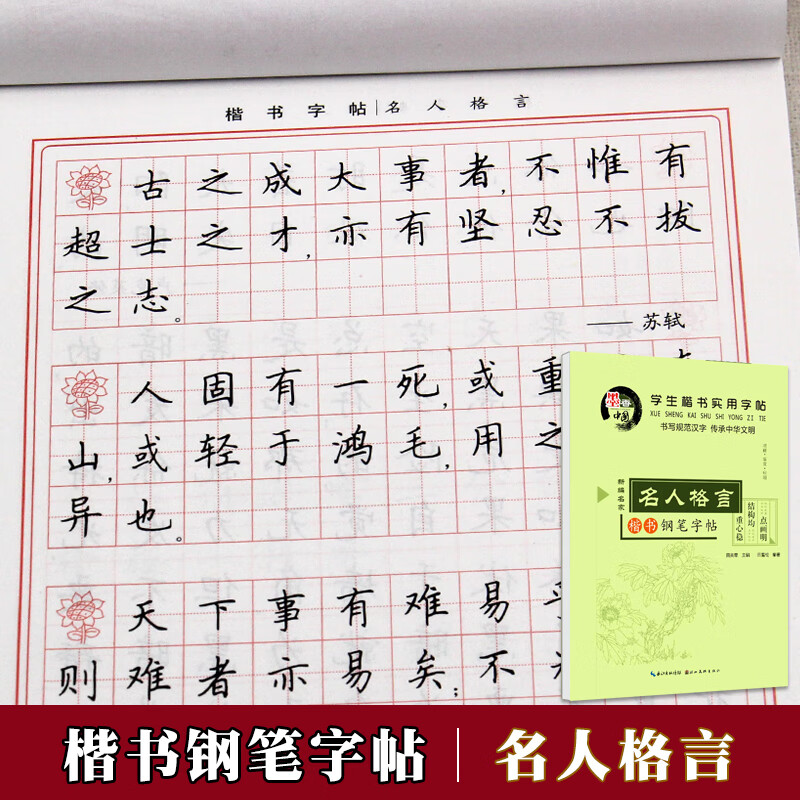 田英章楷书字帖 练字 大学生 中小学生 男女 字帖 钢笔字帖 硬笔书法