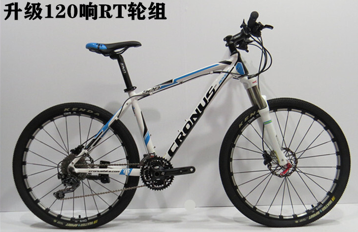 烈风520凯路仕新款山地车自行车30速禧玛诺m6000套件三托前叉油刹 黑