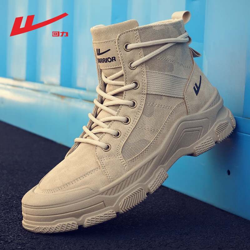 ���ڲ�����������Warrior����Ь�ﶬ��͸��2025�¿��ɽ����ѥ����¶Ӫ�ͱ��߰﷫����װЬ ����ɫ 43