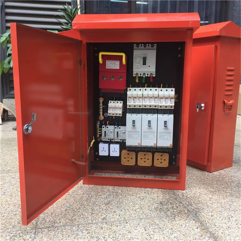 喵脸君二级箱三动力二照明配电箱工地临时用电建筑工地标准380v成品