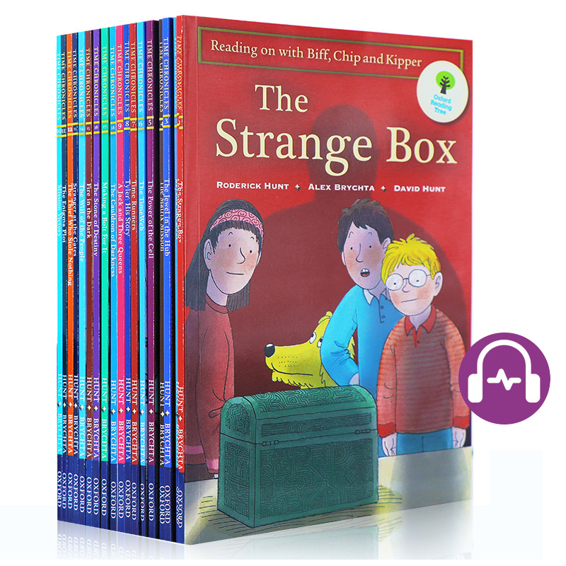 11-13英文原版分级读物小说桥梁书 biff chip and kipper 7-10岁小学