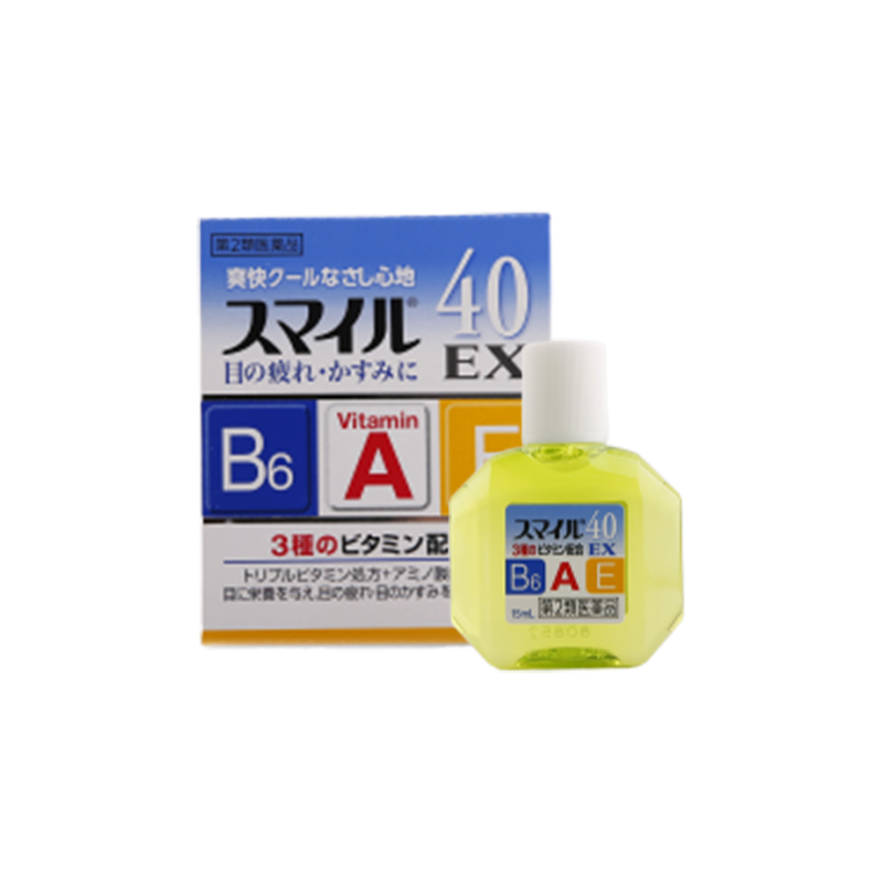 缓解眼疲劳,日本狮王Smile40EX眼药水值得一试