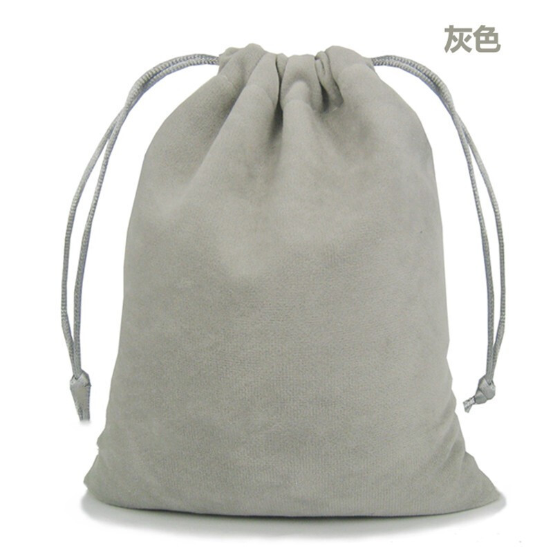 袋收口拉绳袋布袋饰品首饰袋包装袋 37*40cm灰色鞋袋小中包包包收纳