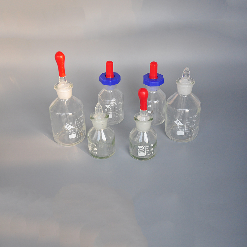 科研斯达 滴瓶玻璃滴瓶胶头滴瓶刻度滴瓶白滴瓶 白色 60ml
