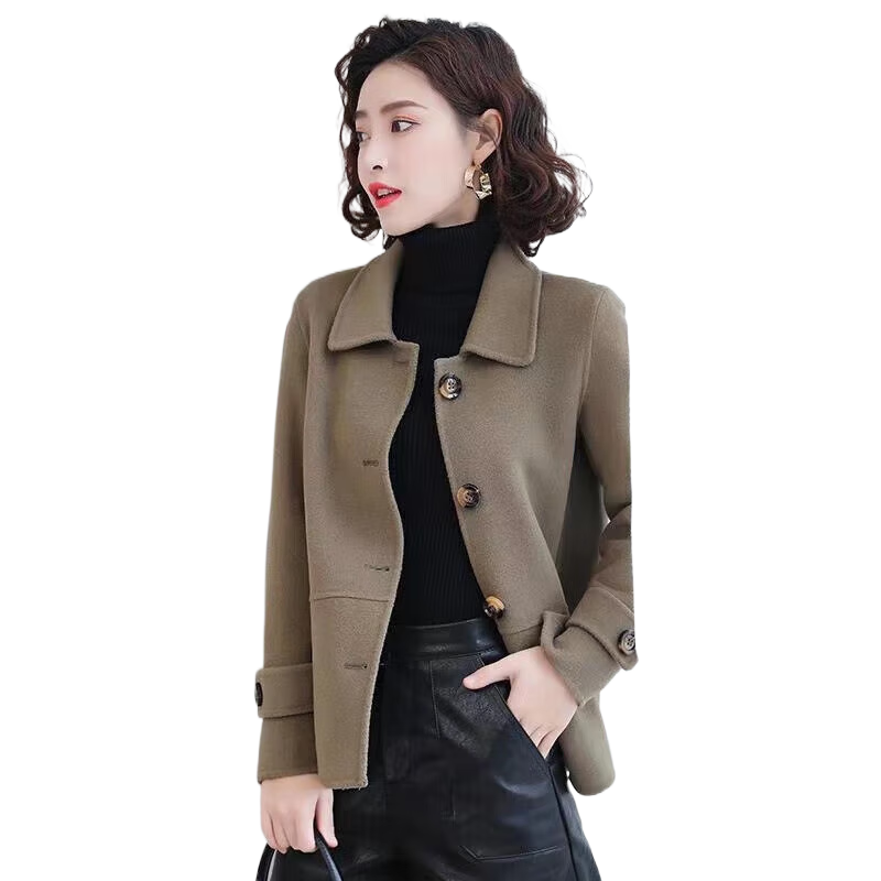 ���ڲ�����Ī����ʱ��С������׶̿�ë�ش���Ů2024�ﶬ���¿���ɰٴ��������� ��ɫ 2XL