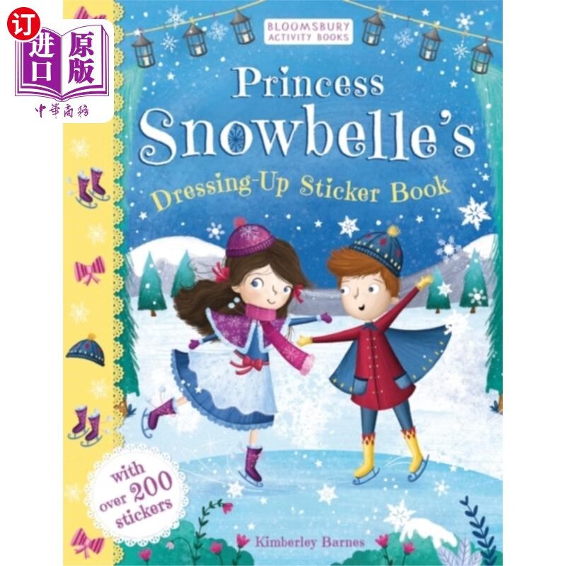 snowbelles dressing-up sticker book 白雪公主的装扮贴纸书