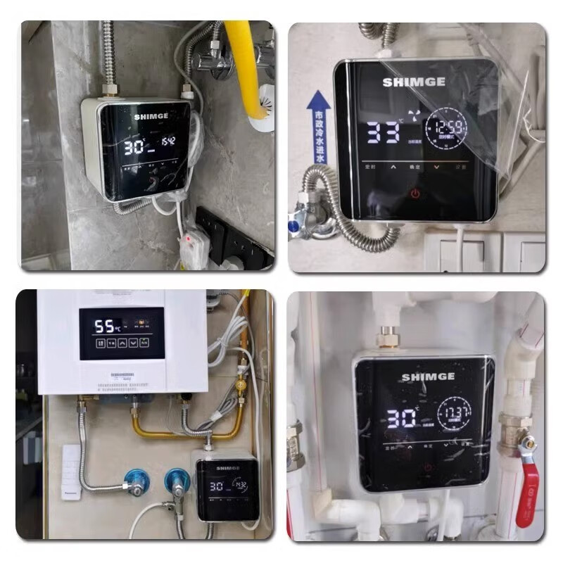 新界hbs-12回水器 热水器家用循环泵 全屋零冷水壁挂炉回水泵 安装