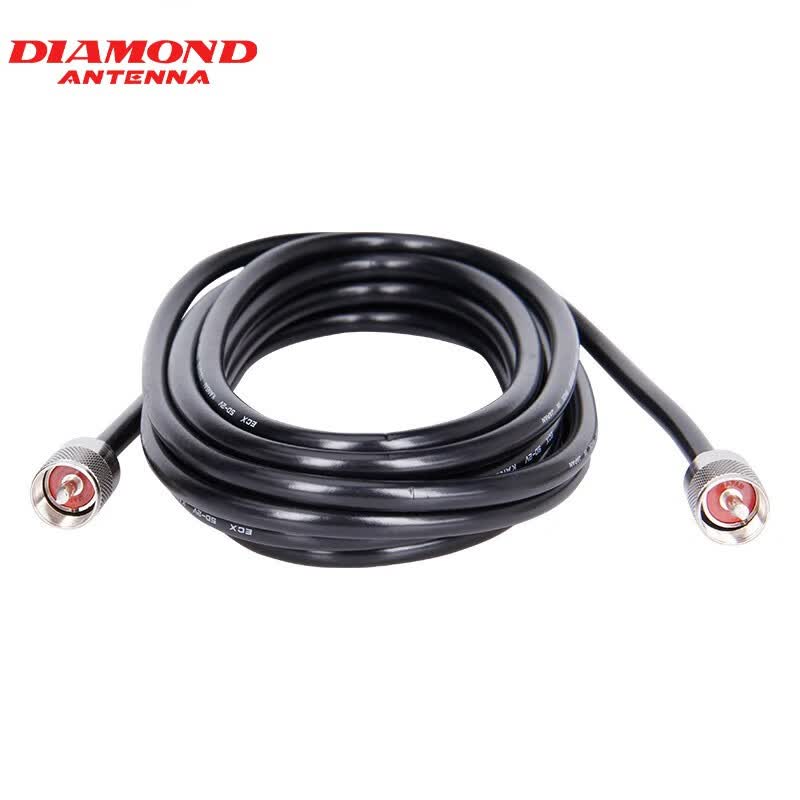 DIAMOND ANTENNA 日本钻石 5D5M 对讲机50-5规格 5米馈线 双M头基地台棒子线怎么样,好用不?