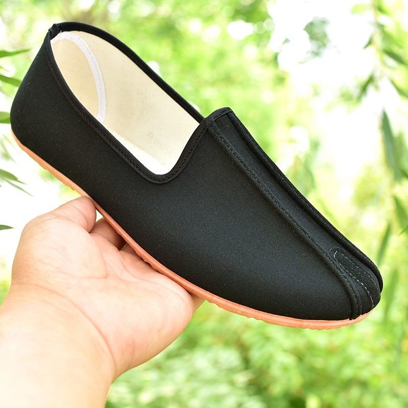 宁墅老北京布鞋男士圆口老头鞋特大码春秋布鞋传统民族风爸爸鞋散步洒