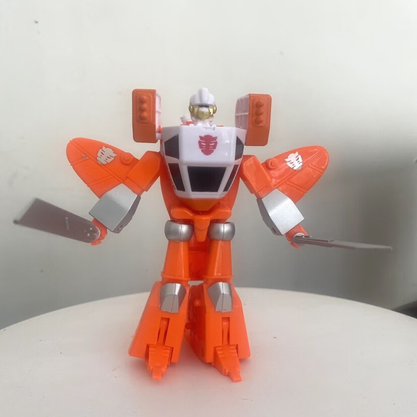 5寸玩具百变机兽霹雳火变形直升机玩具 龙卷风5.5寸 袋装 版装拆卖