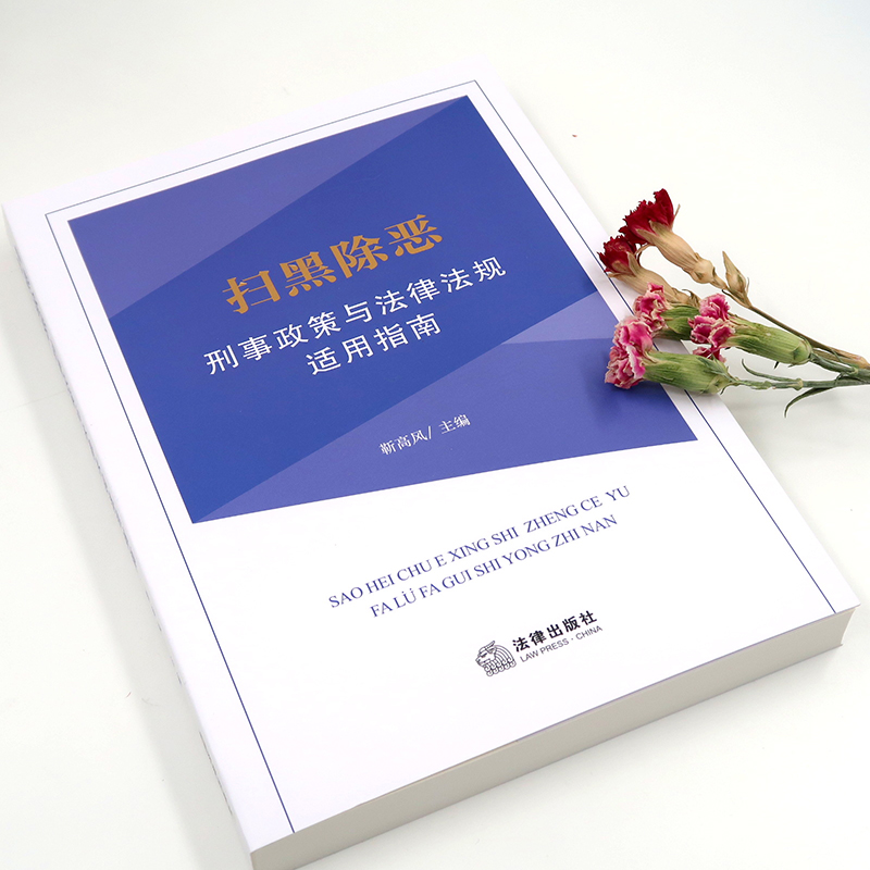扫黑除恶刑事政策与法律法规适用指南