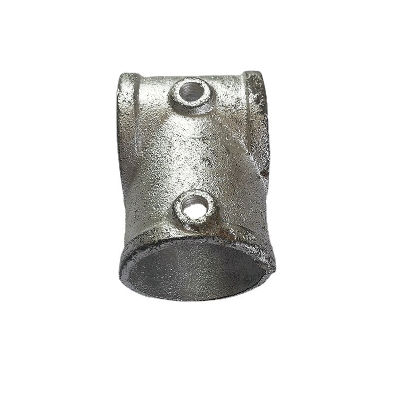 5寸钢管连接件 淘气堡三通  钢管接头 铸铁三通配件