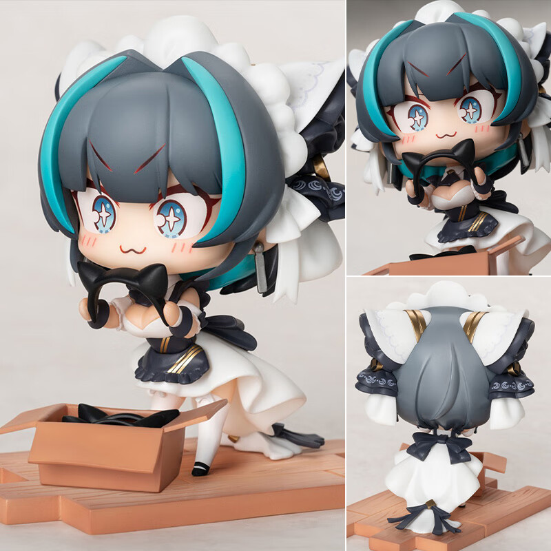 贝木惠(beimuhui)柴郡玩偶碧蓝航线周边模型公仔摆件时间q版猫耳动漫