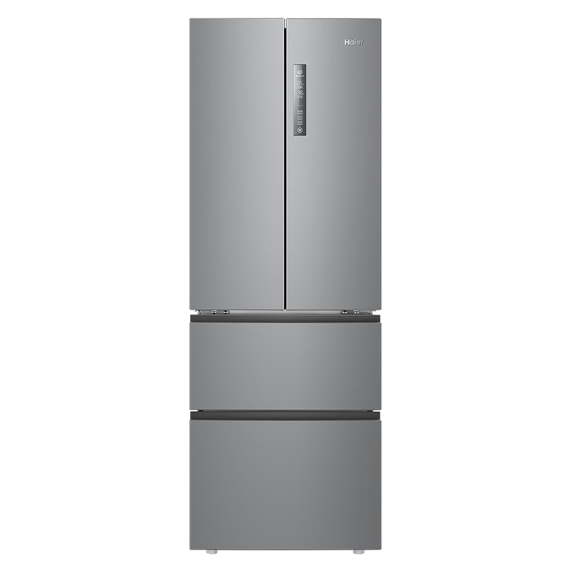 再降价、PLUS会员：Haier 海尔 节能大师系列 BCD-335WLHFD9DS9 风冷多门冰箱 335L 星辉银