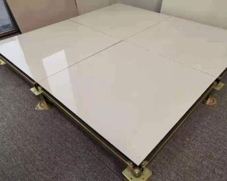 画萌陶瓷防静电地板弱电机房全钢pvc面高架架空活动监控配电室600*600