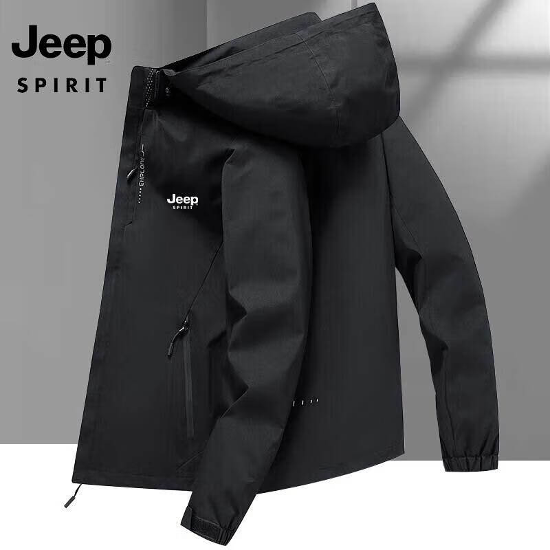 吉普（JEEP）冲锋衣男女三合一单层秋冬情侣款户外防风防水保暖外套TLZ6266