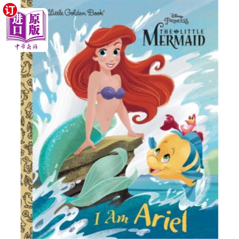 海外直订i am ariel (disney princess) 我是阿里尔(迪士尼公主)