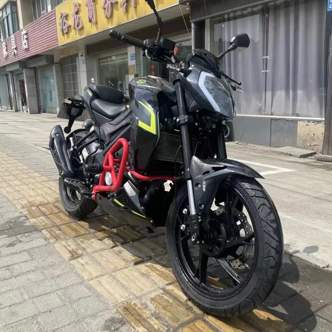 m二手贝纳利小迅龙150cc水冷男女燃油代步街车摩托车可上牌 黑色 手续