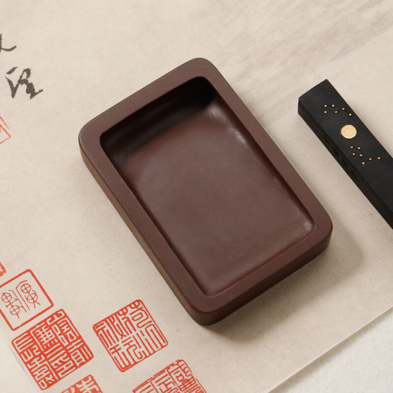 墨研】トムとジェリー様専用 雨端硯◇雨端十一世静軒「長方硯」実用硯