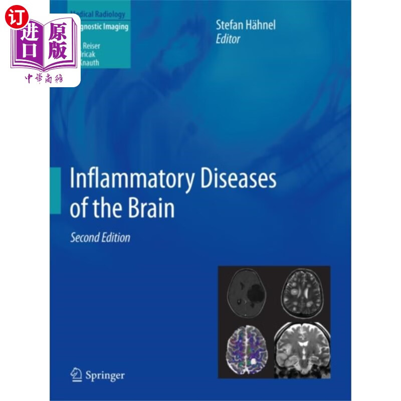 海外直订医药图书inflammatory diseases of the brain 脑部炎症性