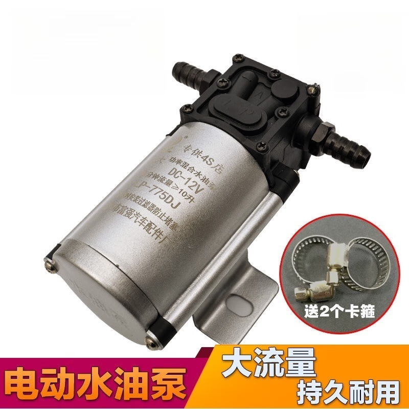 丽田汽车电动油泵水泵12v24v大功率柴油货车抽油泵大流量电动泵吸油泵