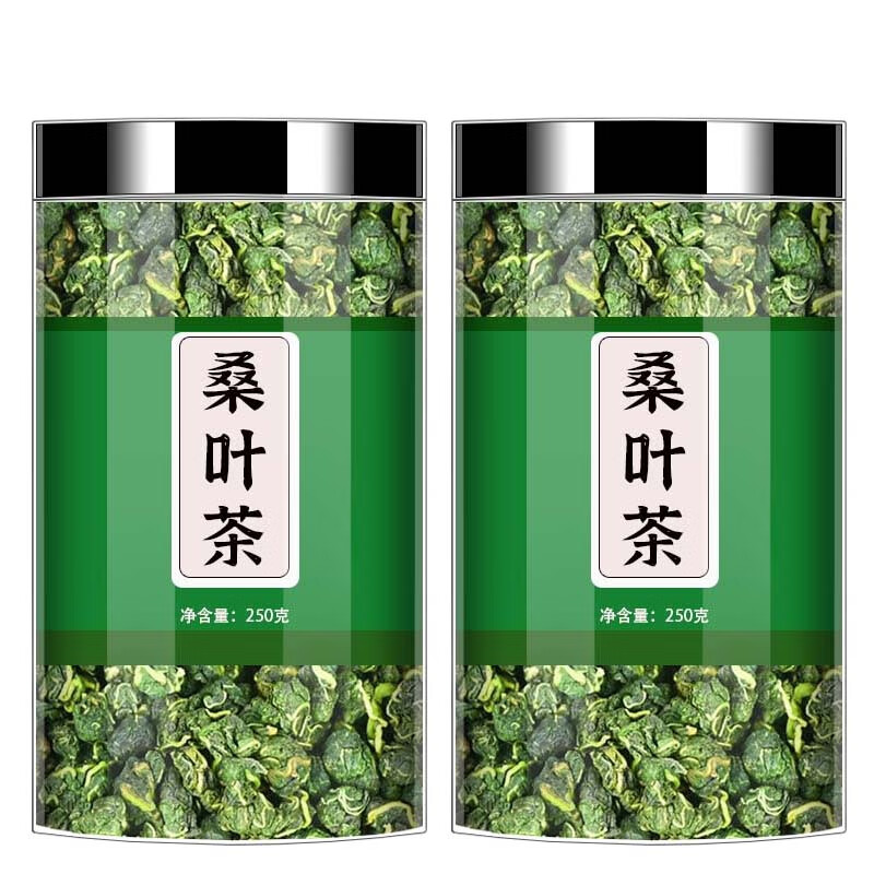 南京同仁堂霜后降桑叶茶共500g四川糖血压桑树叶中药材霜降秋后茶 【2罐】桑叶茶(共500克)
