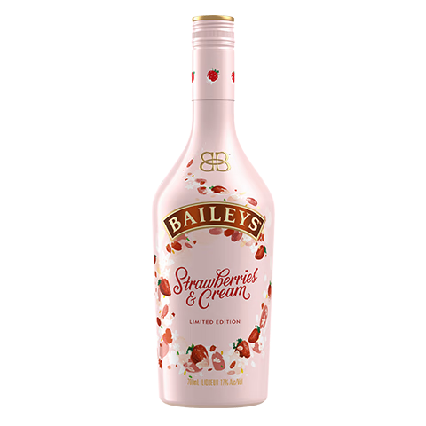 BAILEYS 百利甜酒 伏特加 草莓奶油味 17%vol 700ml