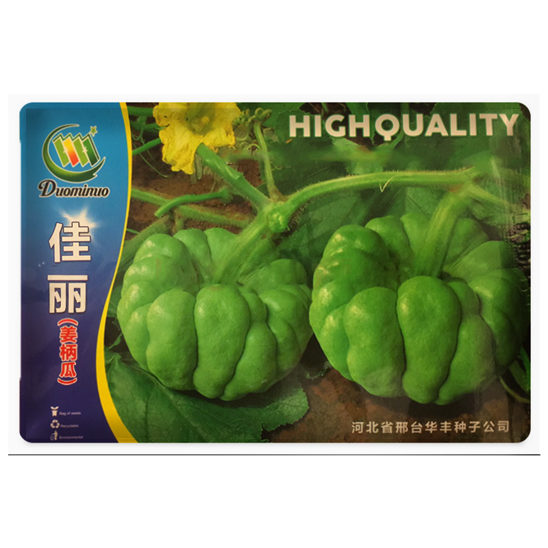 凤鸣雅世姜柄瓜种子云南特产姜柄瓜庭院菜园特色迷你小南瓜种籽小绿瓜