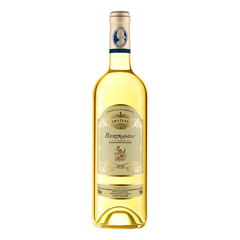 拉蒙 贝哲侬酒庄（Chateau Bertranon）珍藏贵腐甜白葡萄酒 750ml单支装 法国原瓶进口波尔多AOC