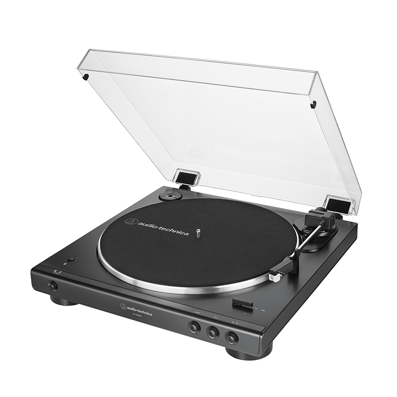铁三角（Audio-technica） LP60XBT 蓝牙无线唱盘机 黑胶唱机唱片机复古唱片机留声 LP60XBT-A（升级款）黑