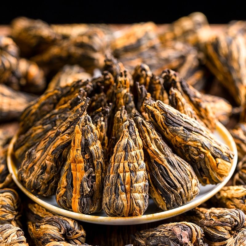 子叶清潭正宗云南滇红宝塔高山古树红茶2024新茶浓香型蜜香型茶叶