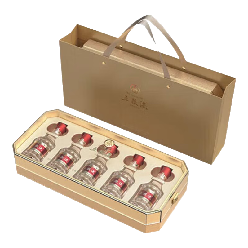 wuliangye/����Һ �帣���� 52�� �׾� 50mL 5ƿ