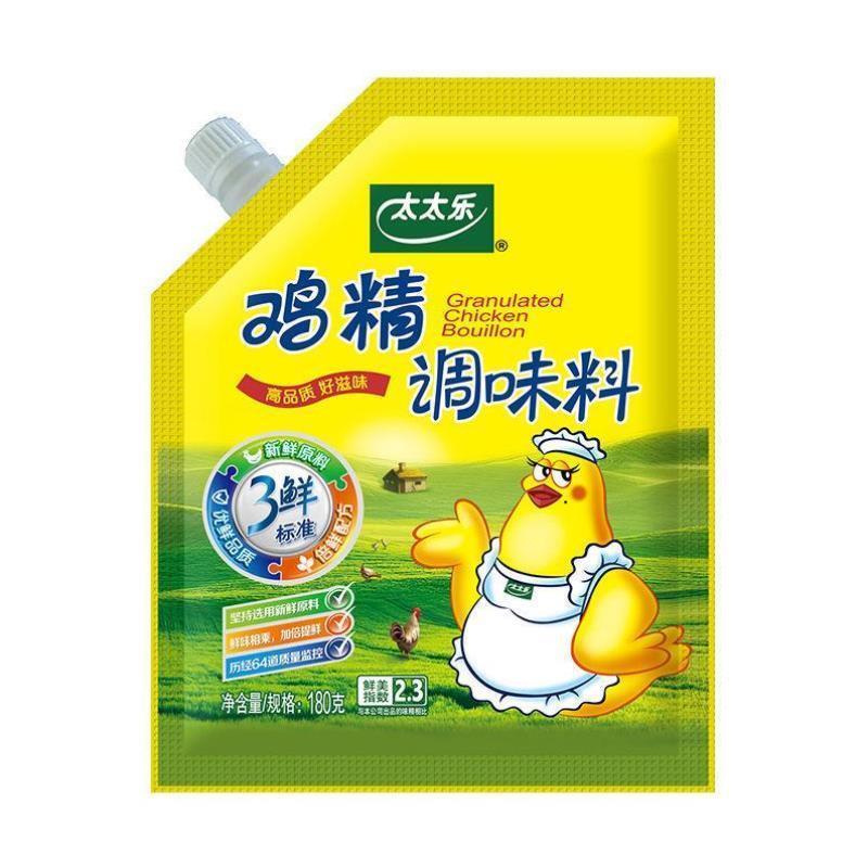 太太乐加嘴三鲜鸡精180g 面条煲汤调味品调味料味精家用 太太乐180g带