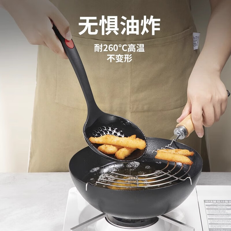 欧菲斯硅胶锅铲德国瓦克硅胶铲食品级不粘锅耐高温烹饪铲子 炒菜铲