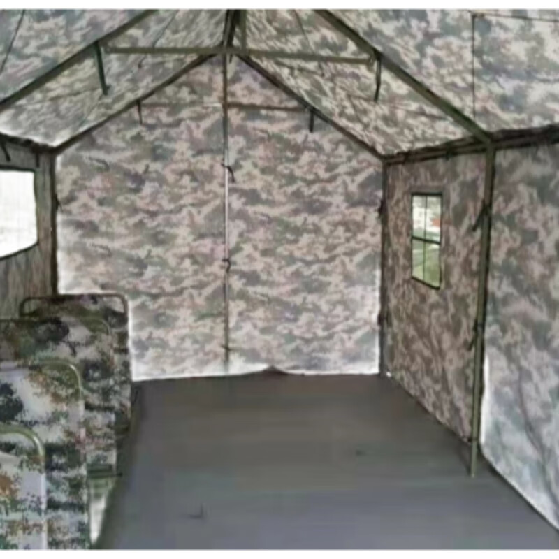 华恒臻厕所帐篷卫生应急帐篷户外应急6810厕所坑位斜坡帐篷班用迷彩