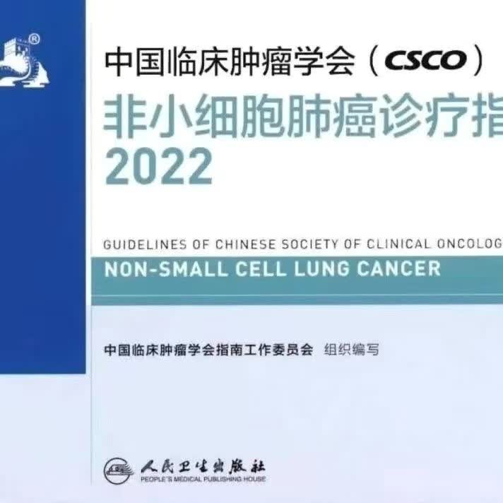 2022csco非小细胞癌诊疗指南