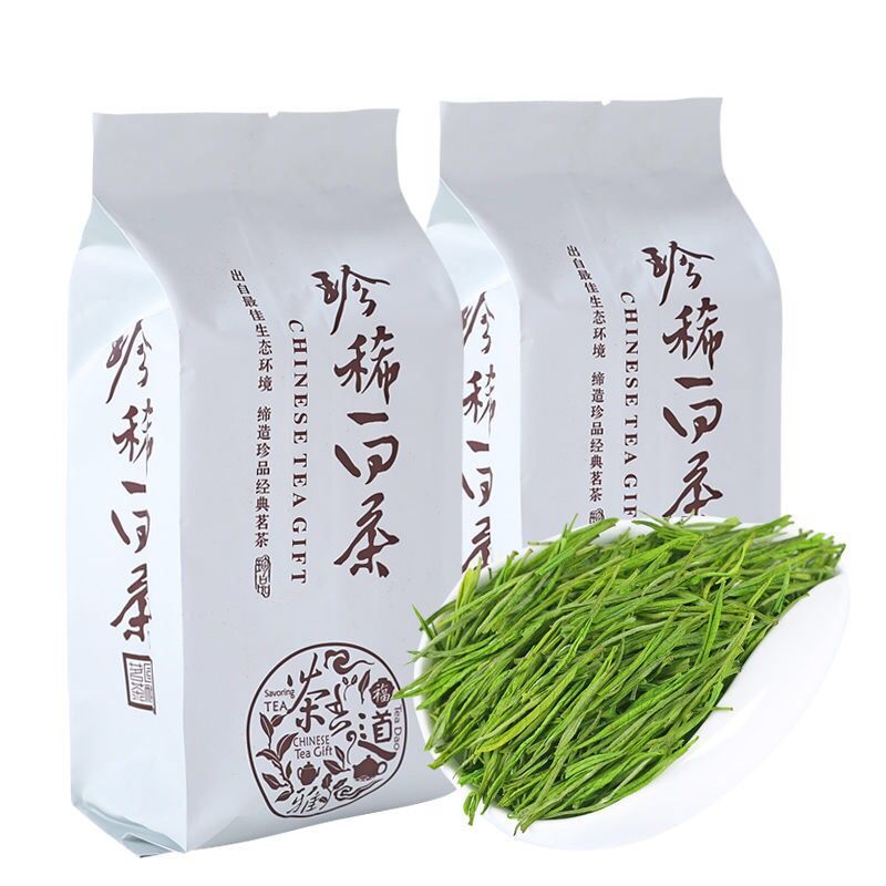 恬女神新茶安吉特产白茶叶500克安吉绿茶叶罐装125g-500g可选 一斤四