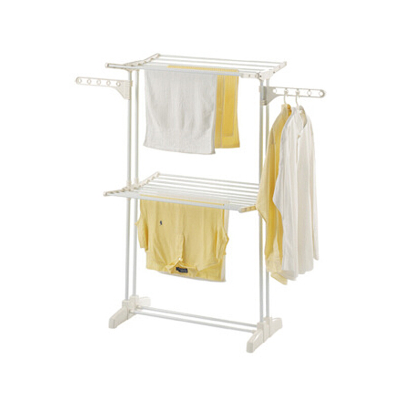 dian 韩国进口新型室内干燥架晾衣架二层