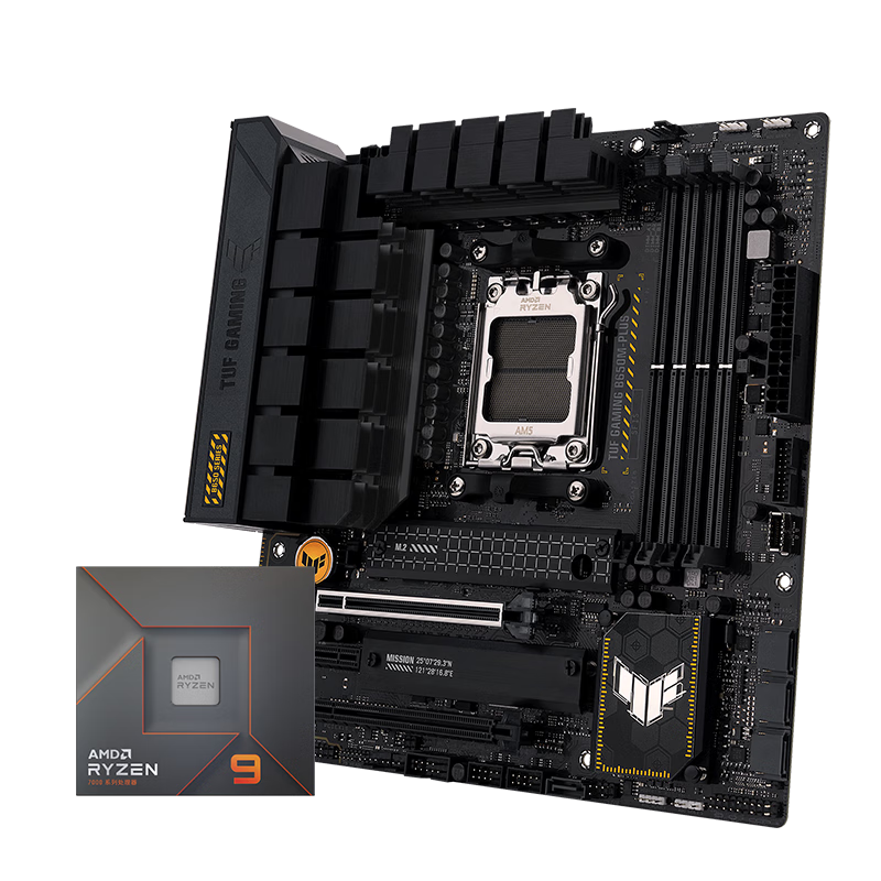 ���ڲ�����AMD�ߴ����� CPU ������ �˶B650 B850������װ ����CPU��װ ��U��װ ��˶TUF B650M-PLUS������ R7 9800X3DɢƬ 4114Ԫ