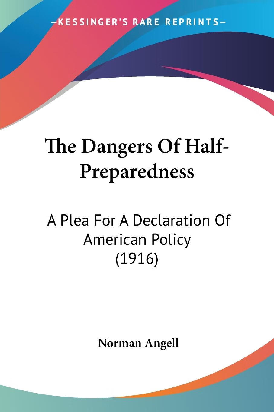 【2周达】预售 按需印刷 the dangers of half-preparedness