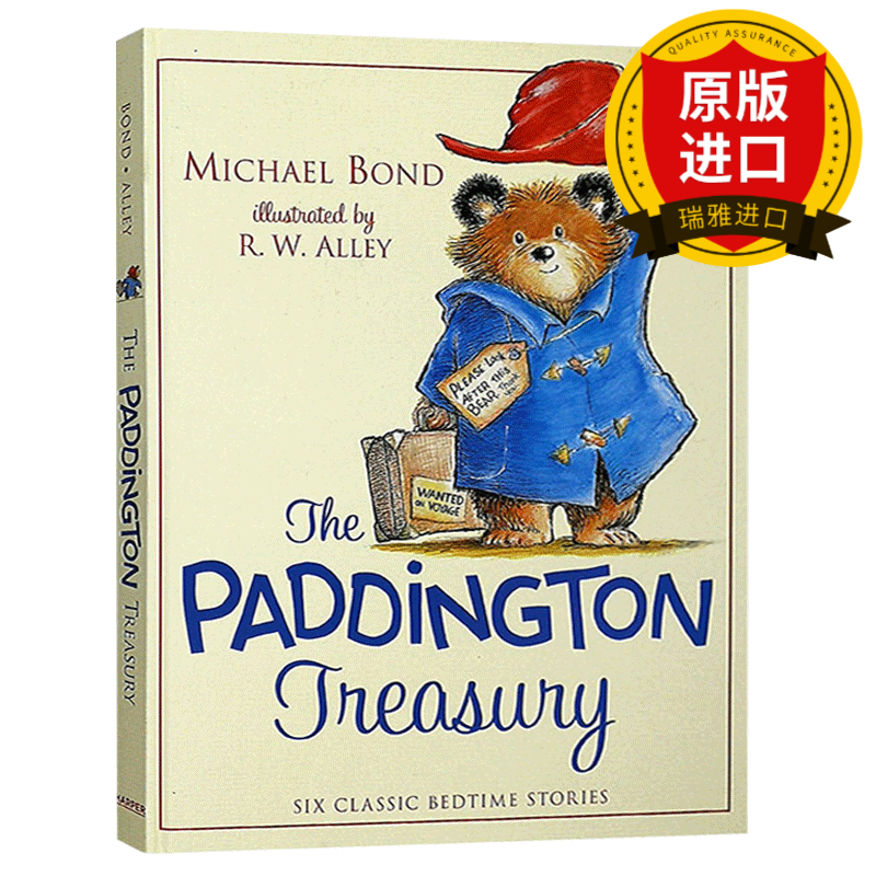 英文原版 小熊帕丁顿 6个故事精装合集  the paddington treasury 帕