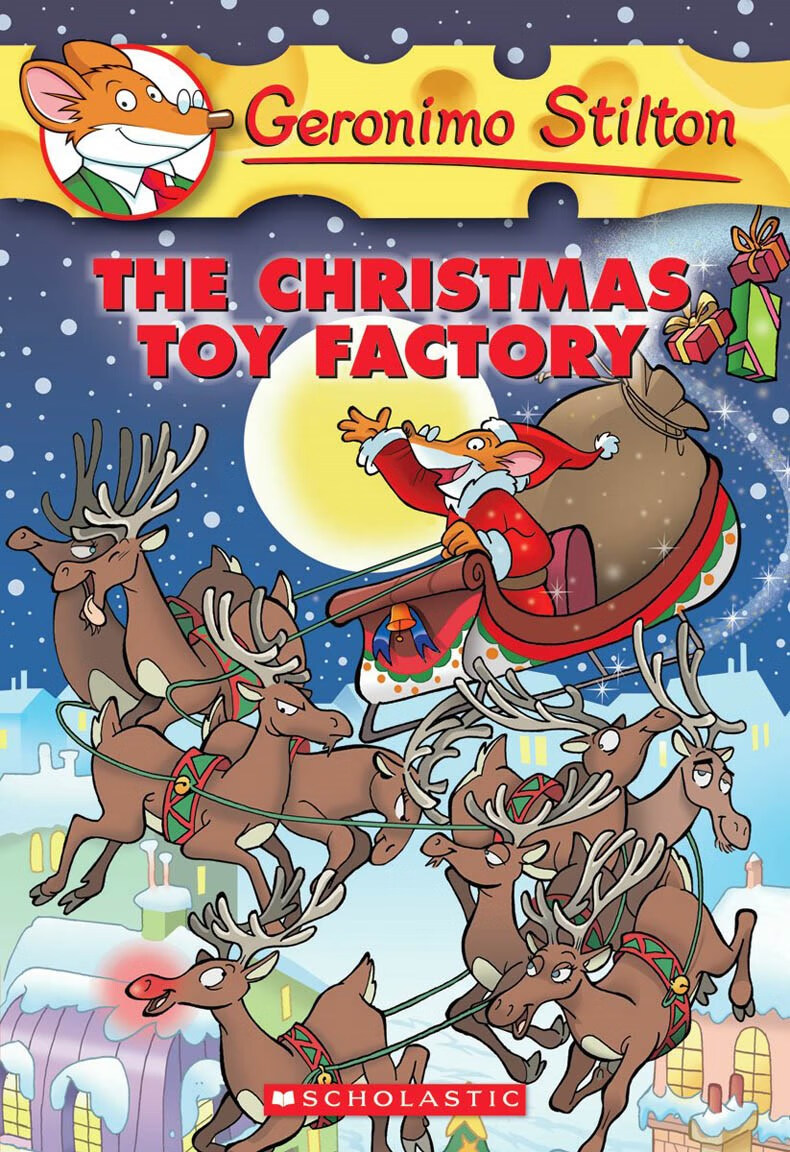 Geronimo Stilton #27: The Christmas Toy Factory 老鼠记者系列#27：圣诞玩具工厂 进口故事书