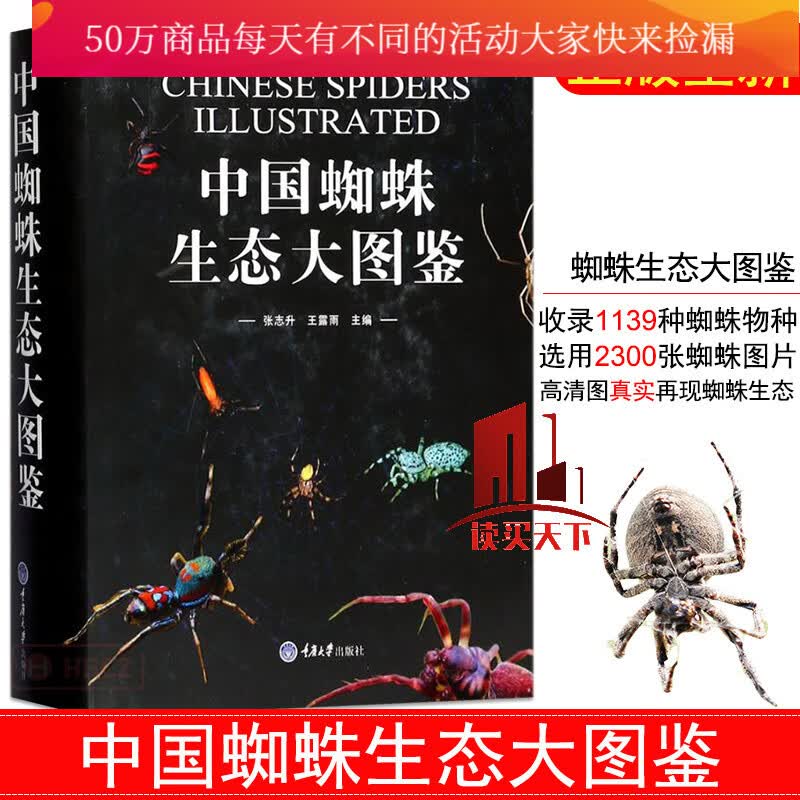 学蜘蛛生态识别收录蜘蛛全部已知的71科种类达1139种蜘蛛图片昆虫科y
