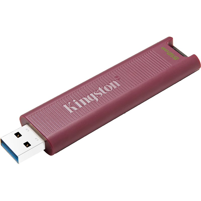 Kingston 金士顿 DTMAXA USB3.2 固态U盘 红色 512GB USB-A