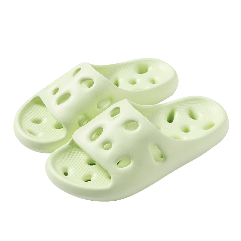 百亿补贴:洁丽雅浴室拖鞋男夏季室内家居卫生间速干家用洗澡防滑漏水防臭凉拖鞋女 深灰 【漏水拖鞋】 44-45 (适合43-44码)14.9元