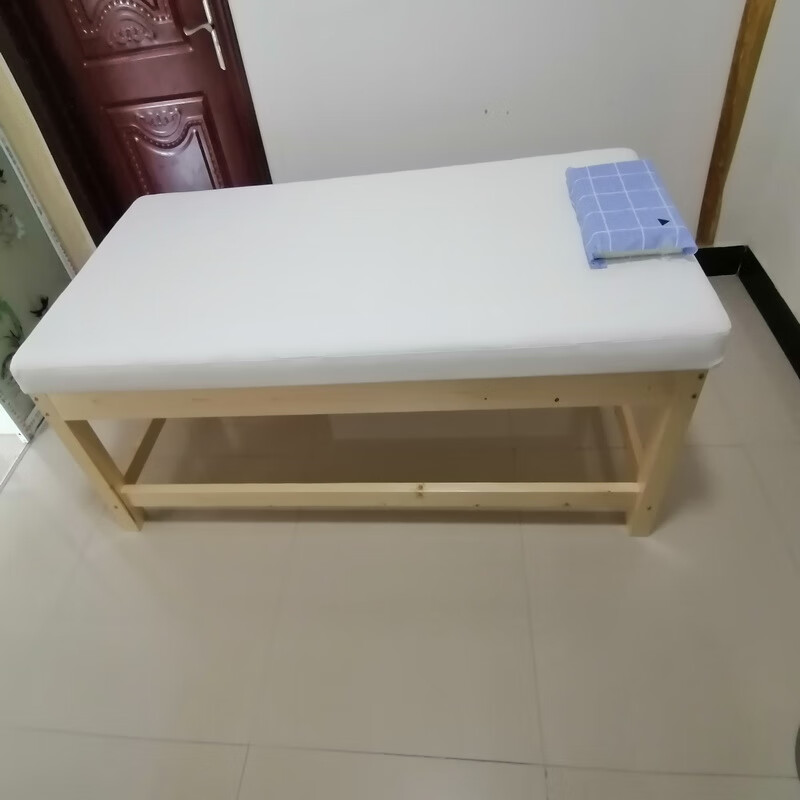 实木按摩床小儿推拿床检查诊疗床中床艾灸理疗床专用 开头孔-100长*60