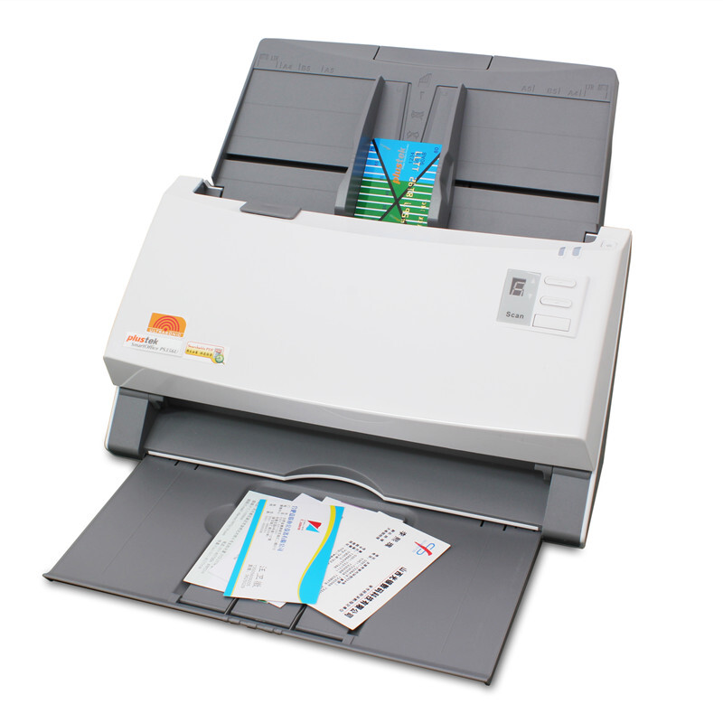精益(plustek)ps606u 彩色双面自动连续进纸高速文件图像快速a4扫描仪