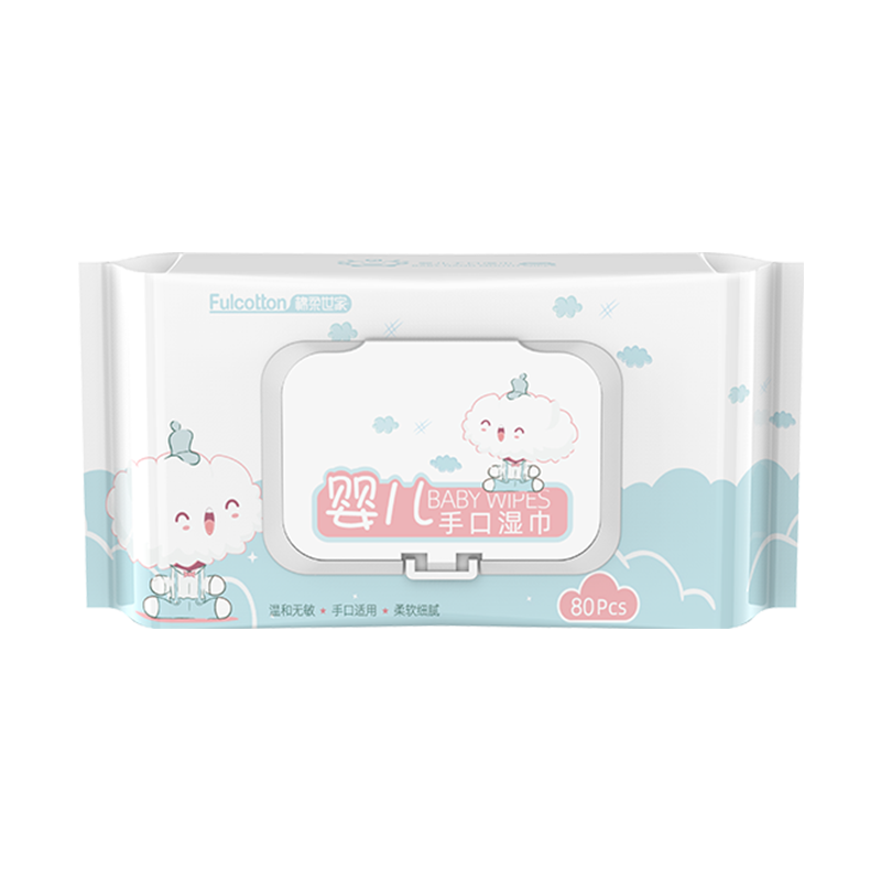 FulCotton�����������ʪ��80��*10�������ʪ��EDI��ˮ�׷�ʪֽ��  23.9Ԫ