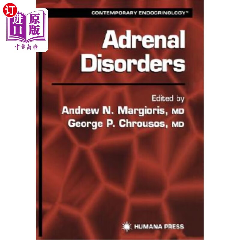 海外直订医药图书adrenal disorders 肾上腺疾病